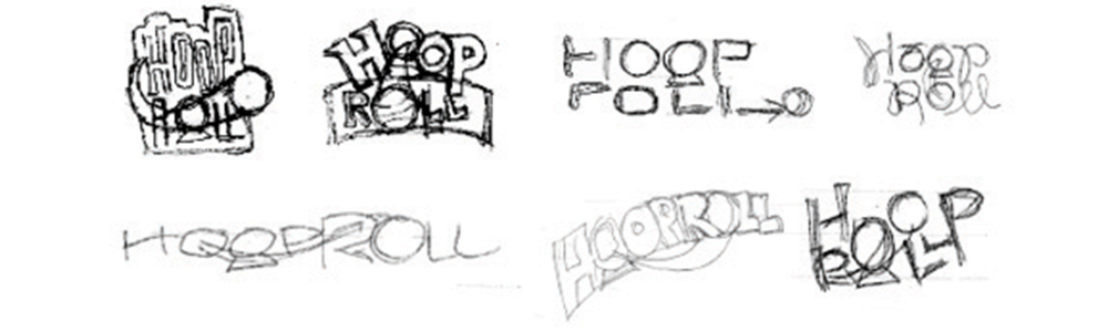 Hoop Roll sketches