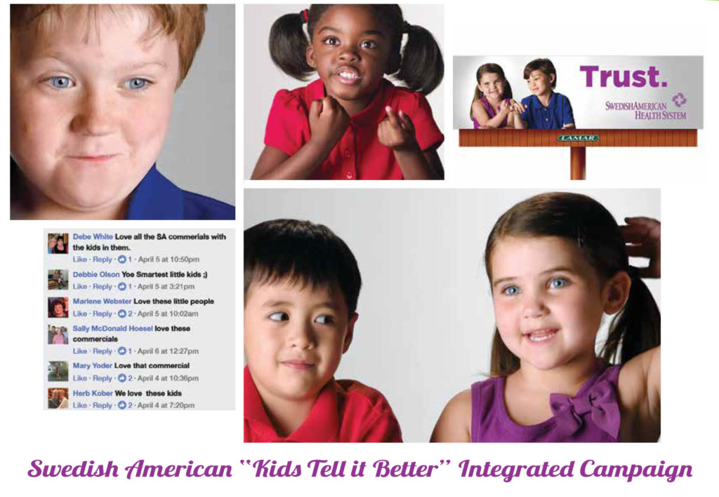 Swedish American "Kids Tell it Better" Integrated Campaign