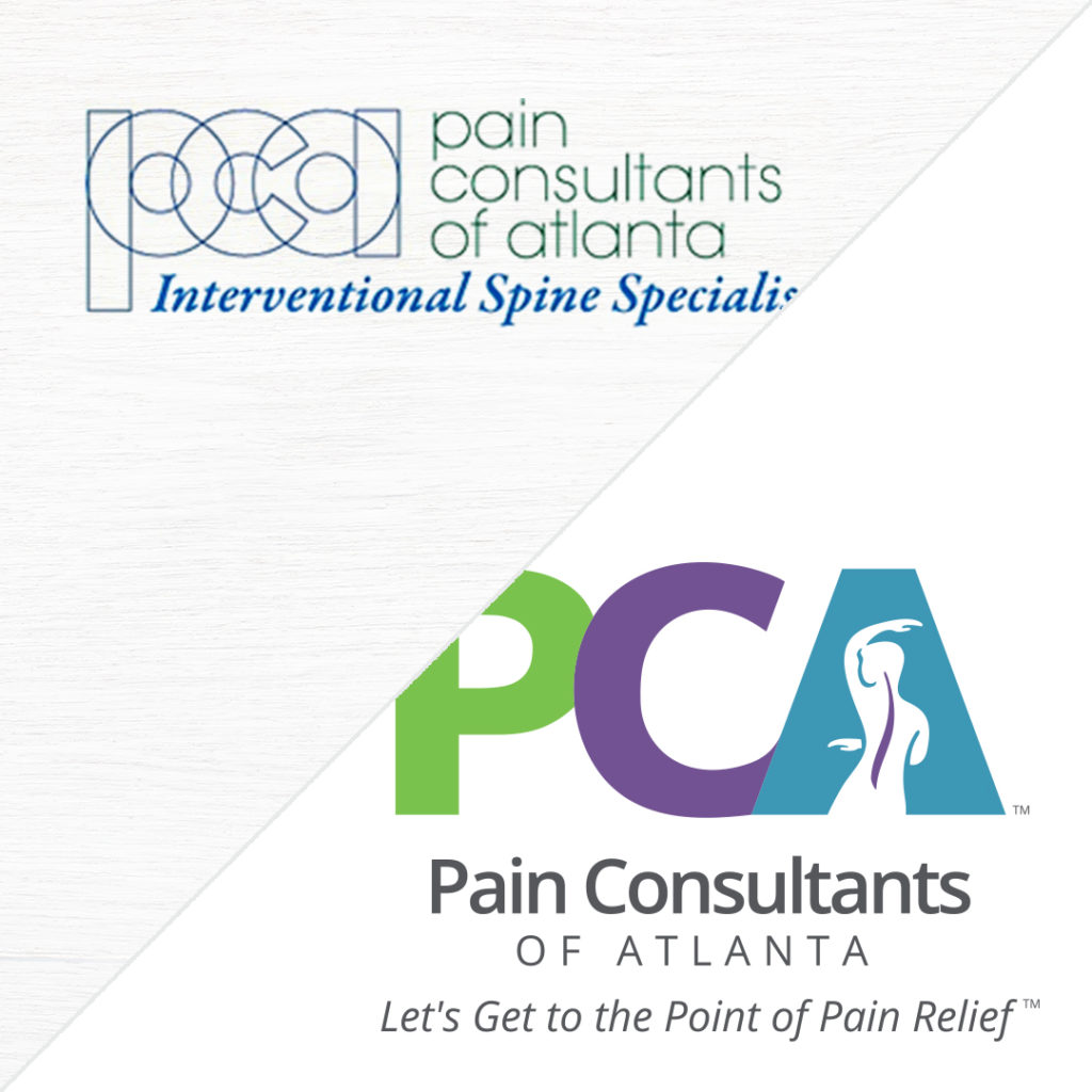 PCA Pain Consultants of Atlanta new logo design teaser