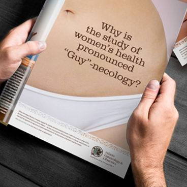 Atlanta Gynecology & OB Ad in a magazine