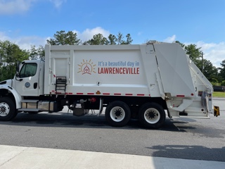 Lawrenceville sanitation truck