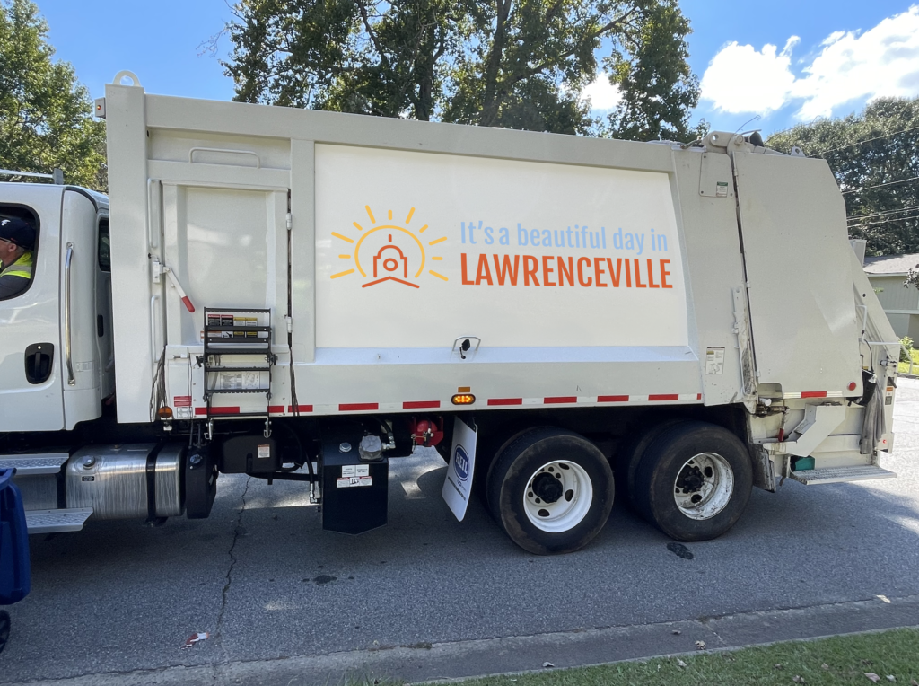 Lawrenceville sanitation truck