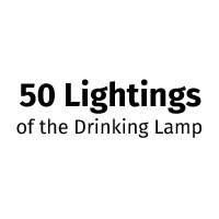 50 lightings of the drinking lamp
