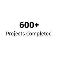 600+ projects completed