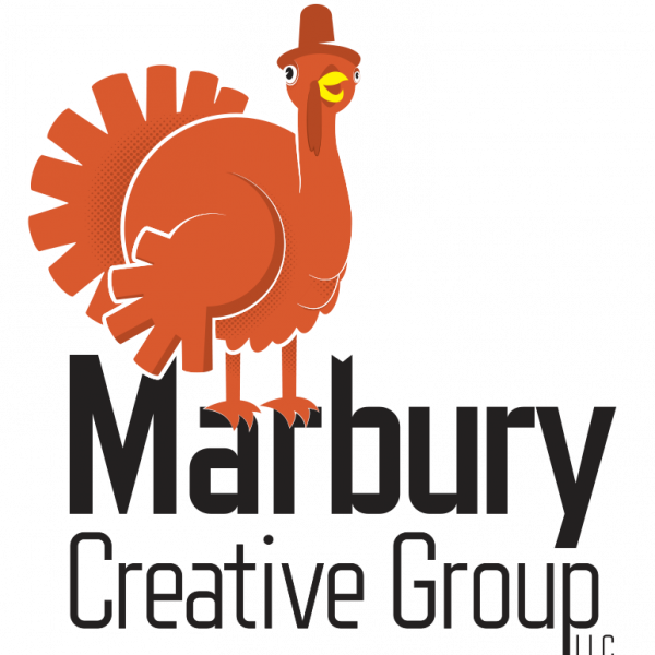 A turkey standing on the a and r of marbury